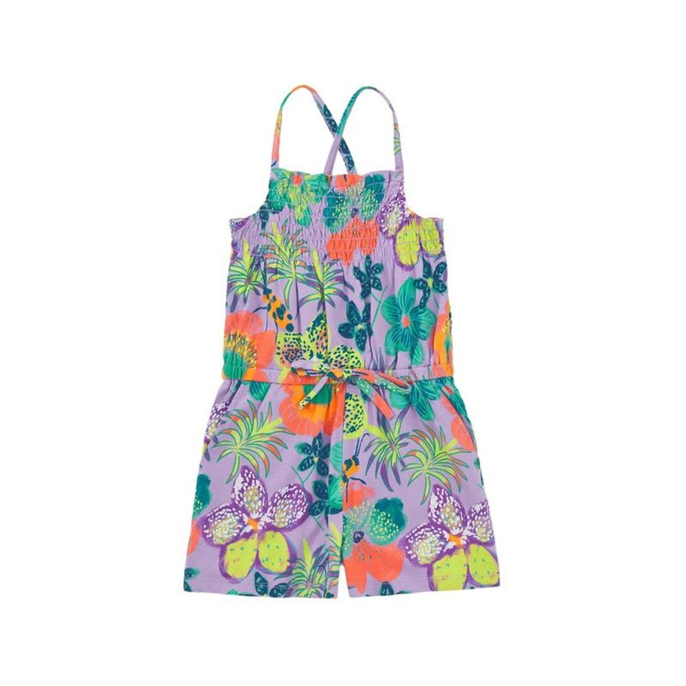 Tea Collection Girls  Smocked Sleeveless Romper